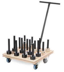 Secabo Storage Cart System 16